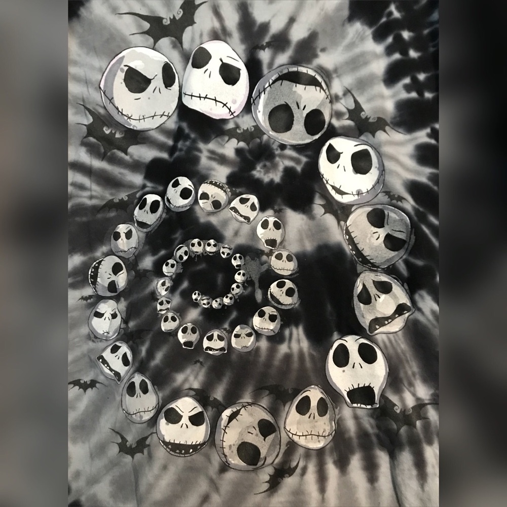 👰🏻WEDDING SALE💍 Jack Skellington Tie Dye Tee